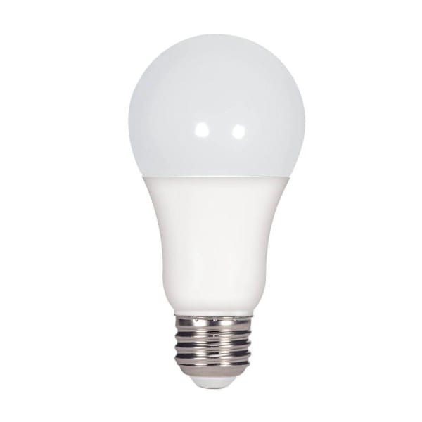 SATCO 15 Watt A19 LED Frosted 4000k Medium Base 220° Beam Angle 120 Volt