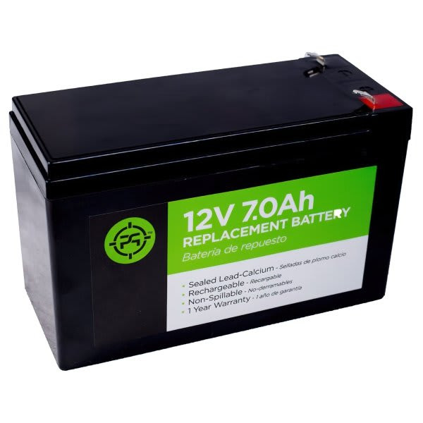Precision Lead Acid 12-Volt 7.0 Ah Black Replacement Battery