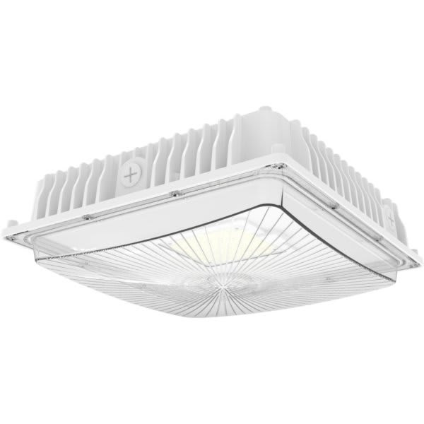 Halco 28w Integrated Led White Water Resistant Ip65 Canopy Light 3000/4000/5000k