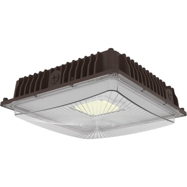 Halco 60w Integrated Led Brnz Water Resistant Ip65 Canopy 3000/4000/5000k