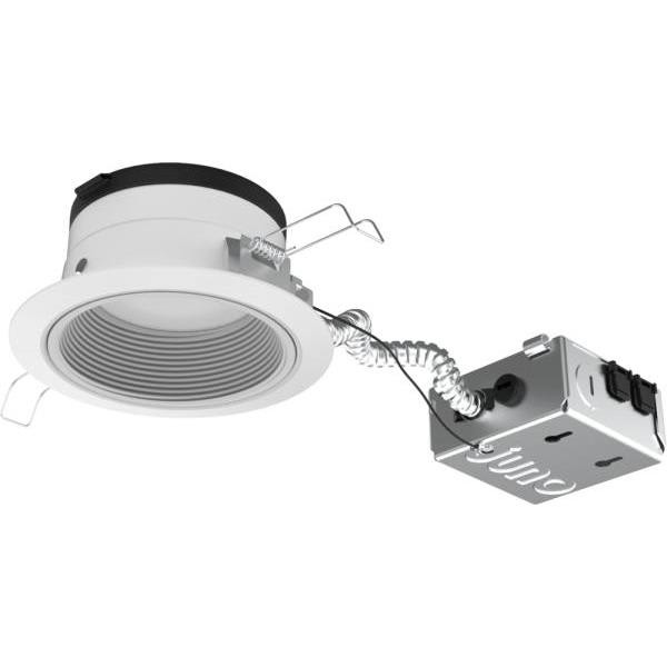 Juno 4" LED Podz Canless Downlights, Switchable Lumens-Color Temperature Jpdz4jb Rdb1 Wwh M6