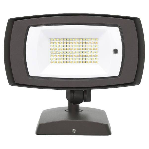 Eran 15w Int Led Bronze Outdoor 5cct Tunable Wallpack Flood Light 1500 Lumens
