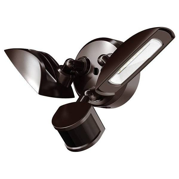 Eran 45w Int Led 100-Degree Bronze Motion Outdoor Flood Spot 6000 Lumens 4000k