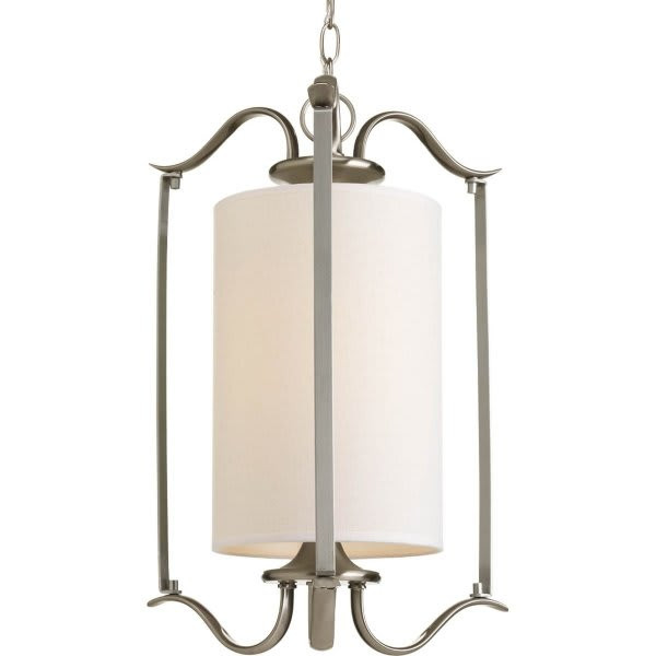Progress Lighting Inspire 15 In. 1-Light Pendant Fixture (Brushed Nickel)