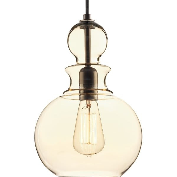 Progress Lighting Staunton Antique Bronze 8-1/2 One-Light Pendant