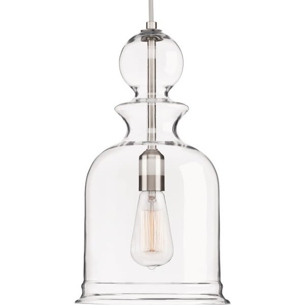Progress Lighting Staunton Brushed Nickel 9 One-Light Pendant