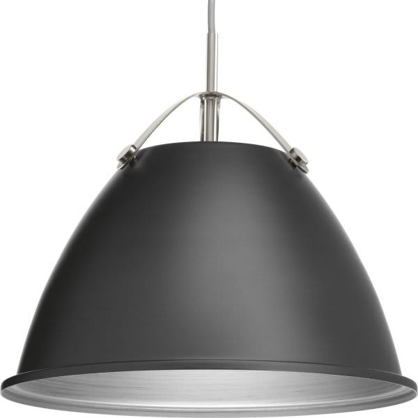Progress Lighting Tre 14 In. 1-Light Pendant Fixture (Graphite)