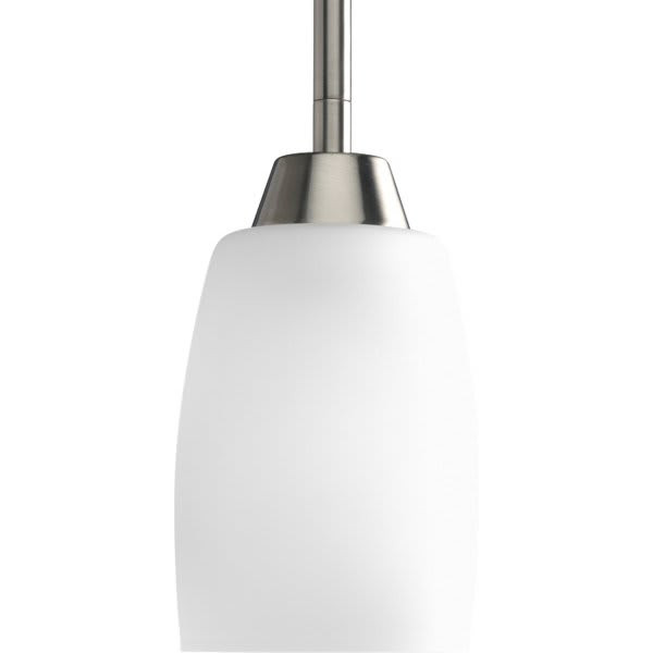 Progress Lighting Wisten Brushed Nickel 6-3/4 One-Light Mini-Pendant