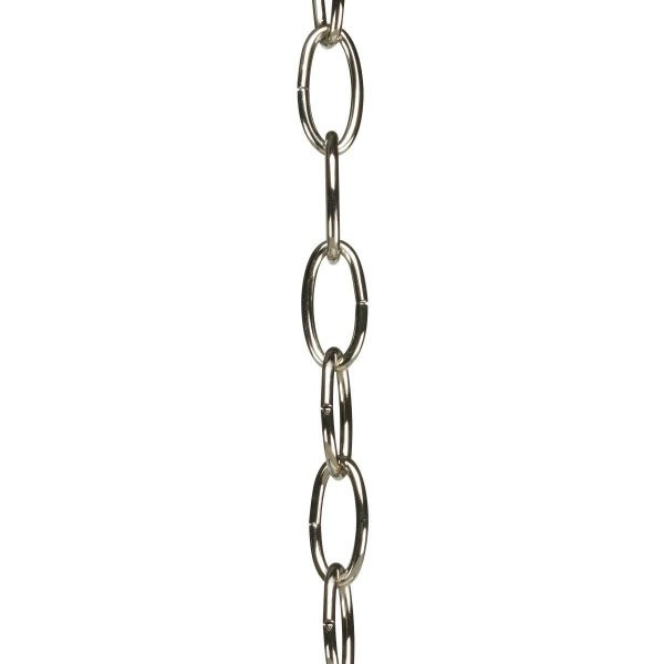 Progress Lighting Polished Nickel 10' Chain