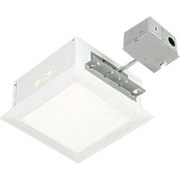 Progress Lighting White 11-1/2" One-Light Recessed Housing