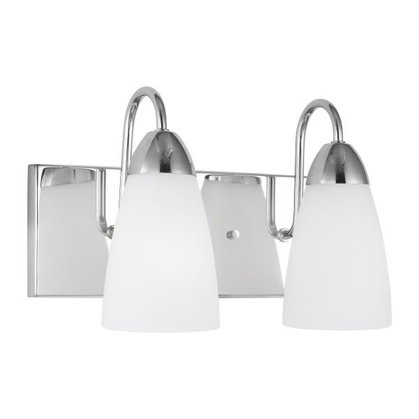 Generation Lighting Seville 13.5 " 2-Light Chrome Vanity Light