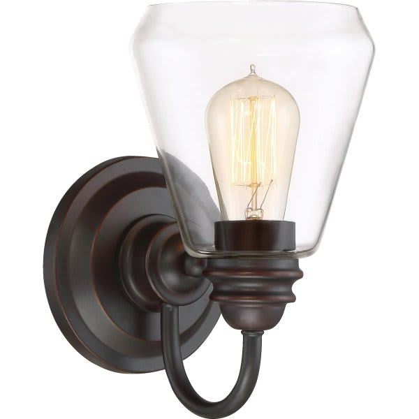 Designers Fountain Foundry 6 In. 1-Light Incandescent Wall Sconce