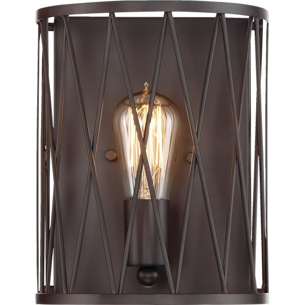 Designers Fountain Arris 8 In. 1-Light Incandescent Wall Sconce