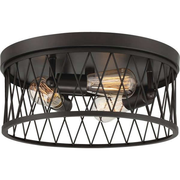 Designers Fountain Arris 15 In. 3-Light Flush Mount Light