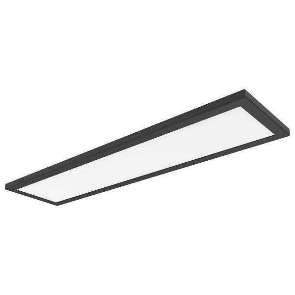 Satco Blink Pro Led 24" Cct  24w 120-277v  Rect Surface Mount Black Fixture