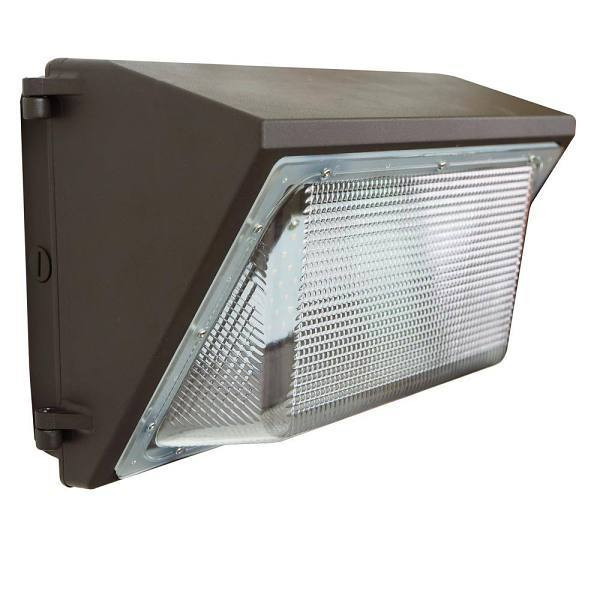 J&h LED 100w Commercial LED Wall Pack Security Light - Adjustable Watts And CCT 27/40/50k