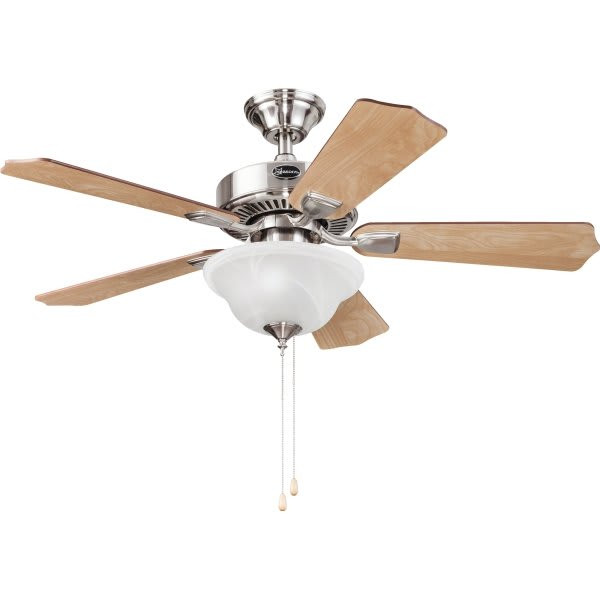 Seasons Tarisa 44 In. 5-Blade LED Ceiling Fan W/ Light (Brown)