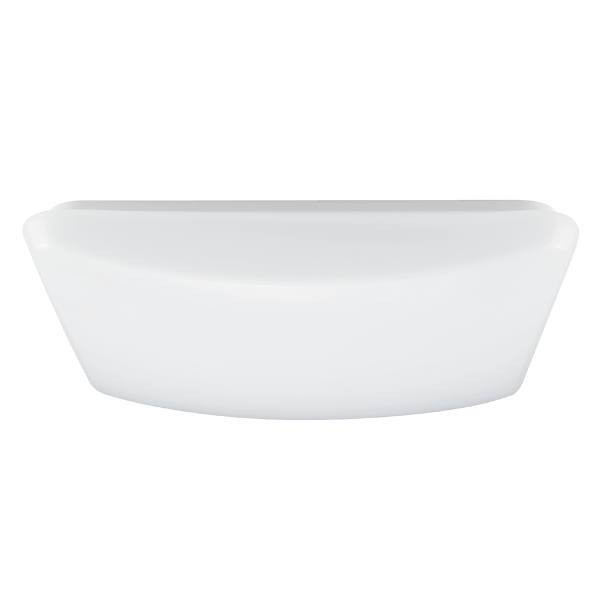 15-Inch Square 18w/21w/24w Dimmable Integrated LED Flush Mount Light With 5 CCT Selectable In White
