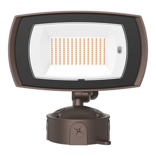 Halo Arch Led Wall Flood Light 45w, 5000lm, 5cct Select, Bronze