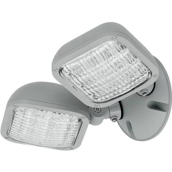Compass 1.24 W White Integrated LED Twin Remote Head For Emergency Lights