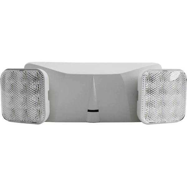 Sylvania 2.4 W 6000k Dual Voltage Integrated LED White Twin Square Head Emergency Light Daylight