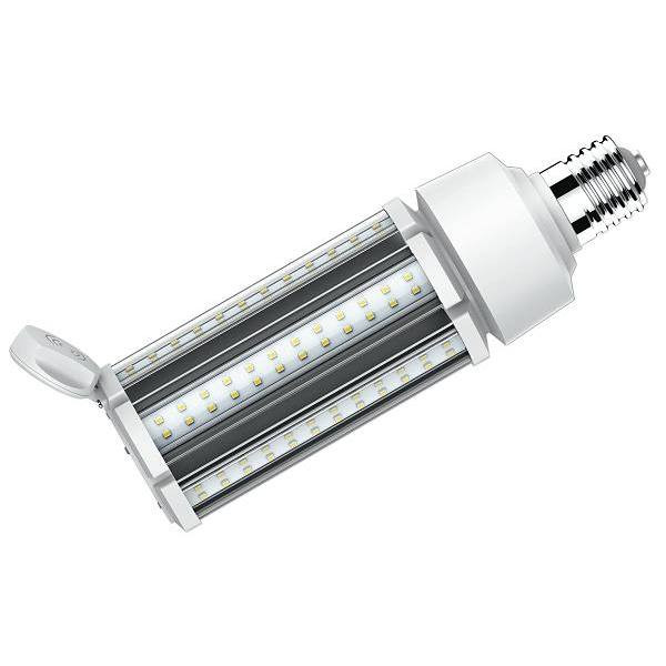 Satco 450w Ed28 Mogul Base High Lumen Enclosed Led Bulb W/ Motion Sensor (Warm White)