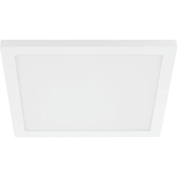 Eglo Trago 11.38 In. Integrated LED Flush Mount W/ Acrylic Shade (White)