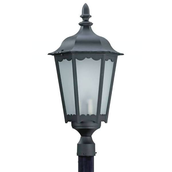 Liteco Outdoor Type 5 LED Post Top Lantern (Black)