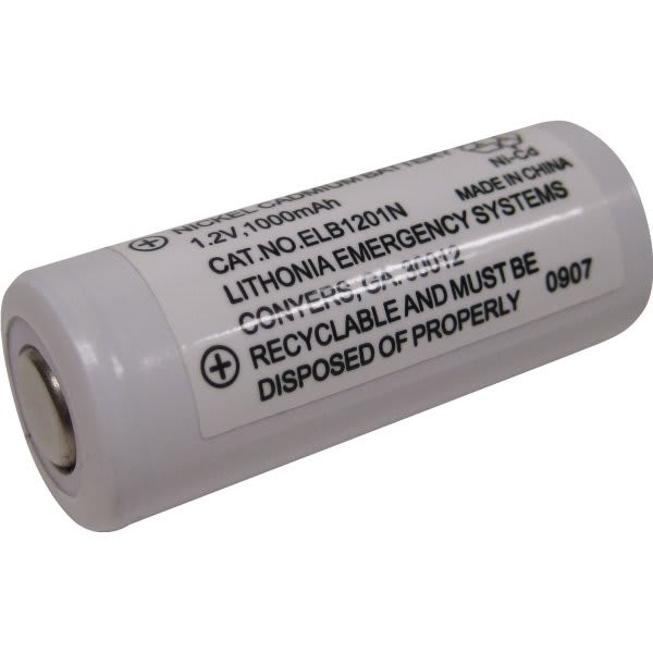 Lithonia Lighting Lithonia Nicad 1.2v Exit Sign Replacement Battery Elb 1201n
