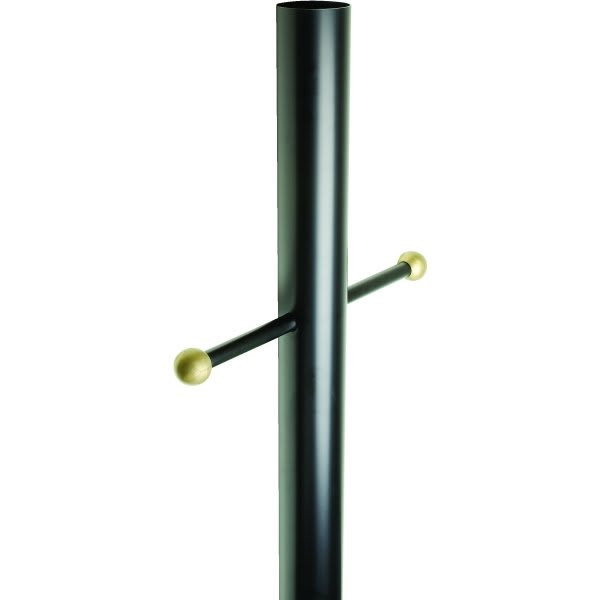 84" Residential Post & Base Aluminumblack