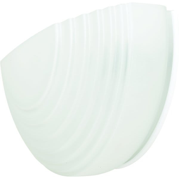Generation Lighting One-Light Wall Sconce White Glass Diffuser