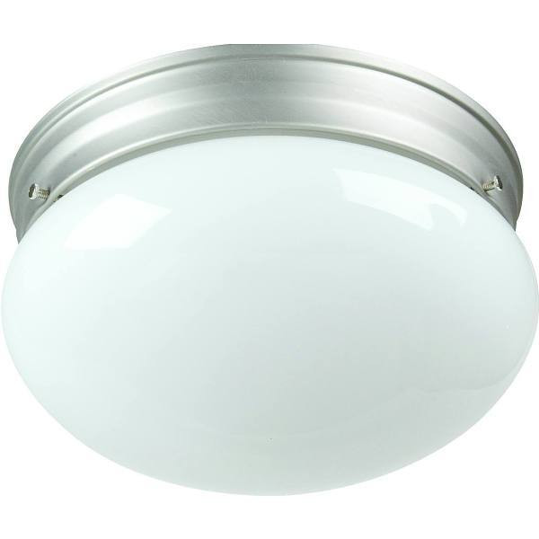 9-Inch Dome 12w Dimmable Integrated LED Flush Mount Light 2700k, White