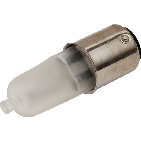 Halogen Bulb, 50 Watt, T4, Bayonet Base, Frost