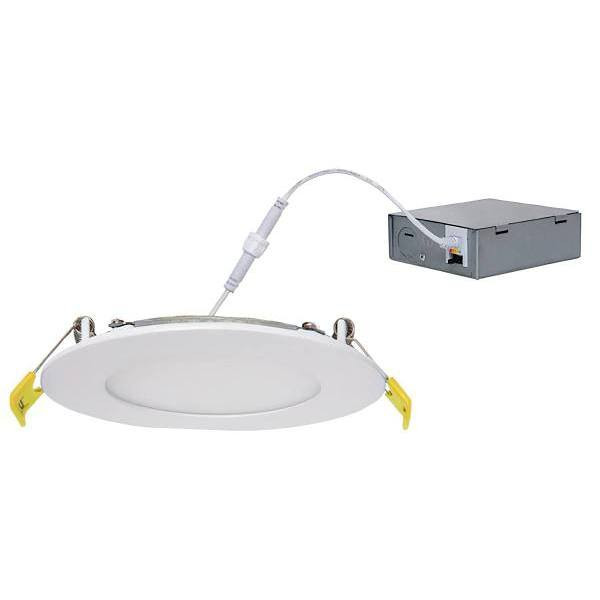 Halco 8 In. Ultra-Slim LED Recessed Light Trim For Wet Locations With Selectable CCT