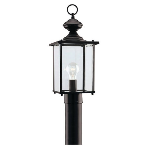 Sea Gull Lighting Jamestowne 100w Lighting Post Cap (Black)