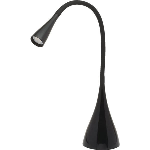 Newhouse Lighting Gooseneck Led Desk Lamp, 3 Watt, Black Finish