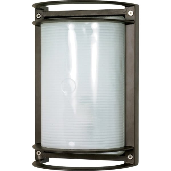 Satco Brentwood 6.5 X 10 In. Incandescent Outdoor Wall Sconce