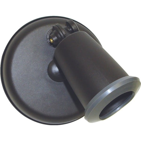 Satco Nuvo Bronze 1-Light 5 Flood Light Exterior Par38 Holder, Adjustable Swivel