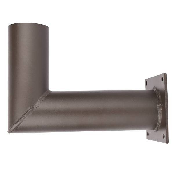 J&h LED 7 In. 90d Arm Wall Mount Bracket For OD Pole Lights