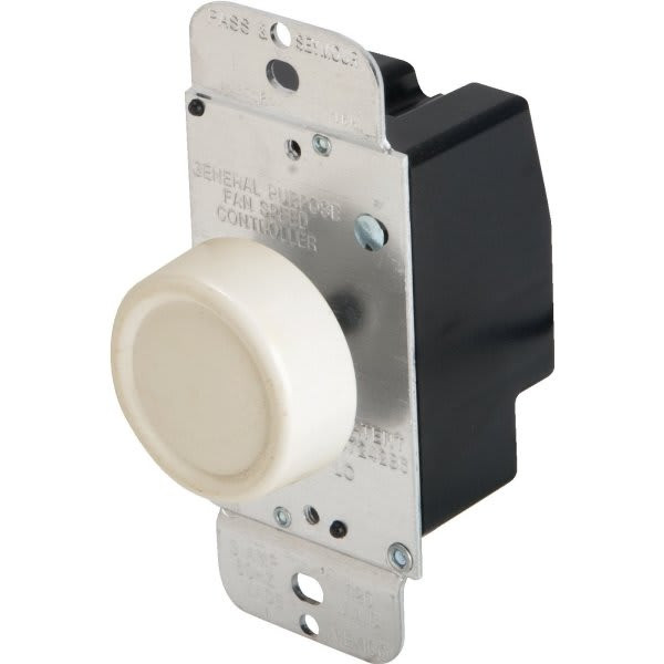 Legrand Rotary Ceiling Fan Control Switch - Ivory