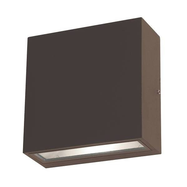 AFX Dexter 6 In. 1-Light LED Outdoor Sconce Bronze 120-277v, 3000k