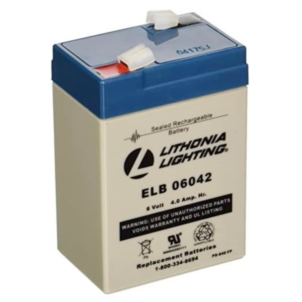 Lithonia Lighting Lead Acid Sla Replacement Battery