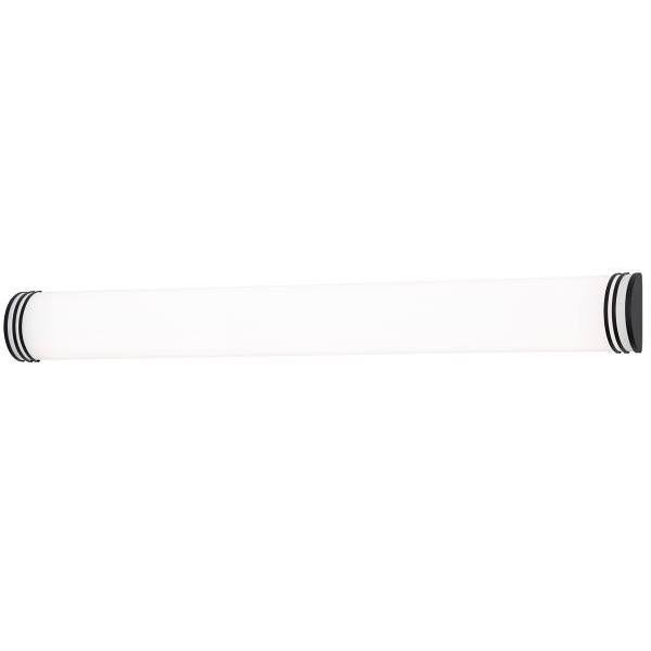 AFX Palmer 48 In. LED Vanity Fixture Black, 27/30/35/40/50k