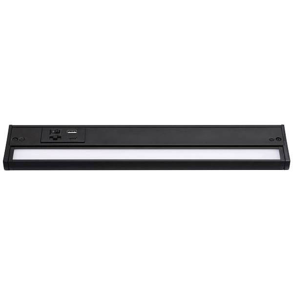 AFX Elena 14 In. LED Undercabinet Black 120v, 27/30/35/40/50k