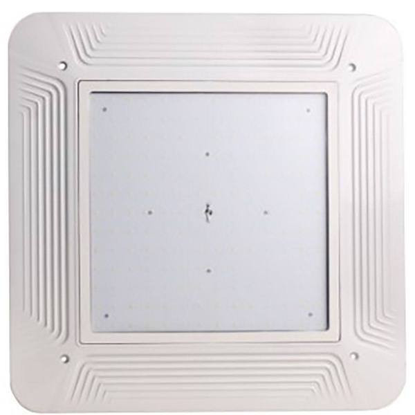 Ledone 500w Equivalent Integrated Led White Water Resistant Canopy Light, 5000k