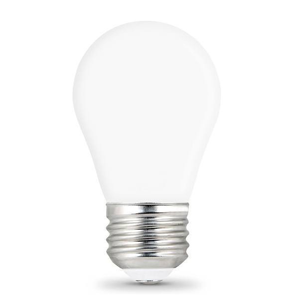 FEIT A15 8.3 Watt 2700k E26 Base White Frost Filament LED Bulb (2-Pack)