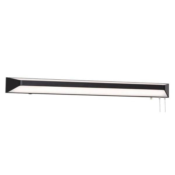 AFX Cory 48 In. LED Overbed Fixture Black 120v, 27/30/35/40/50k