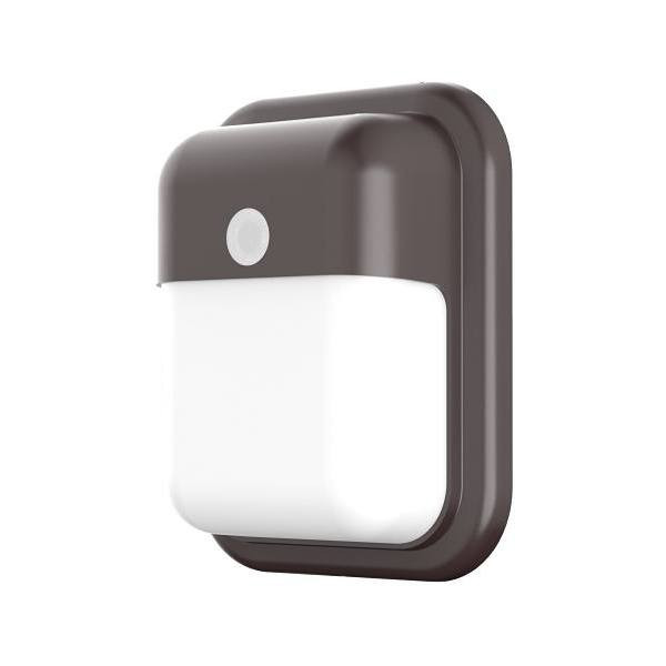 AFX Patton 8 In. LED Outdoor Wall Sconce W/ Photocell Bronze, 30/40/50k