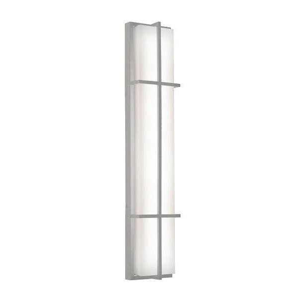 AFX August 36 In. LED Outdoor Sconce Painted Nickel 120-277v, 30/35/40k