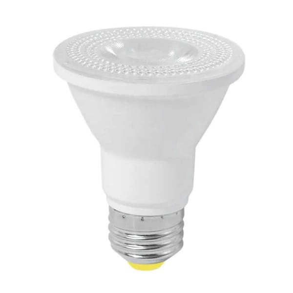 Halco 80209 LED Par20 Flood 6.5w (40w Equiv) 3000k 40deg Dimmable White Housing (6-Pack)